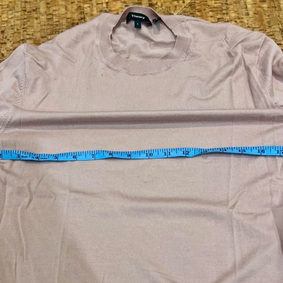 Theory Merino Wool Sweater - Pink - Medium - Picture 3 of 4